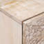 40cm W Solid Wood Bedside Table