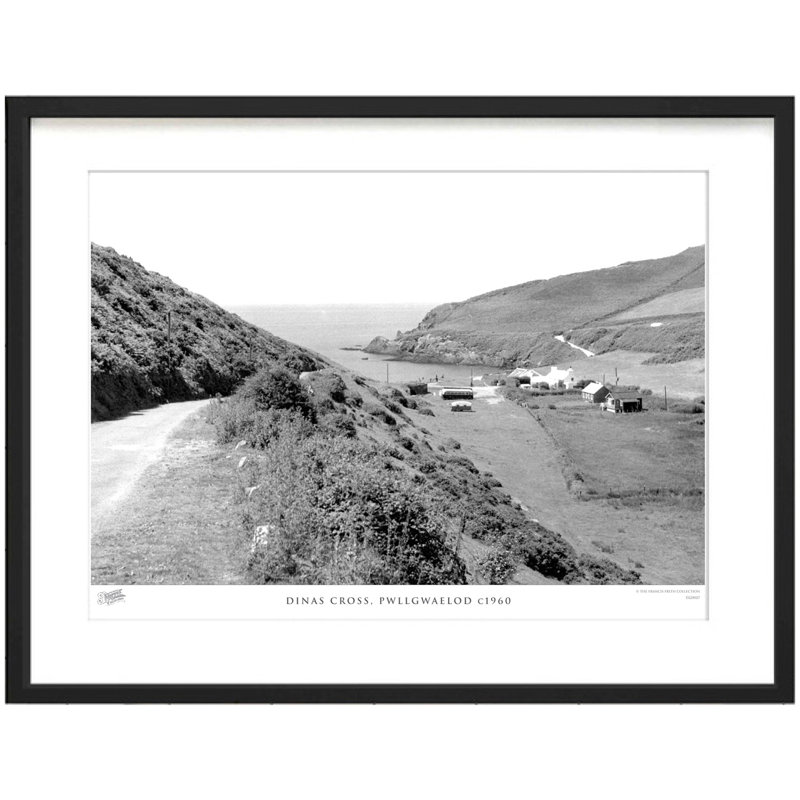 Dinas Cross, Pwllgwaelod C1960 by Francis Frith - Single Picture Frame Print, 40cm H x 50cm W x 2.3cm D