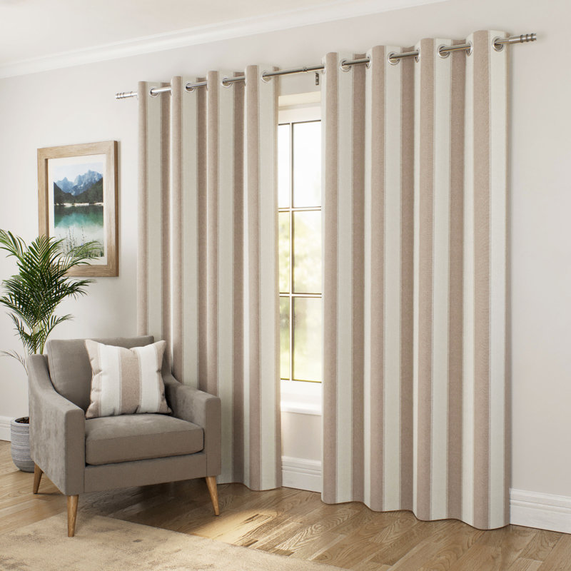 Blackout Curtain, Natural, 229cm Width x 229cm Drop