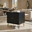 Table de chevet en noir-1894853314