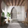 Istanbul Squire Shield With Cross 6 In. X 8-3/8 In. Porcelain Floor And Wall Tile Kit