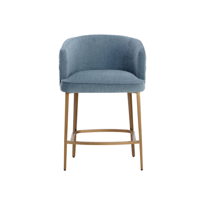 Upholstered Stool, Danny Iceberg