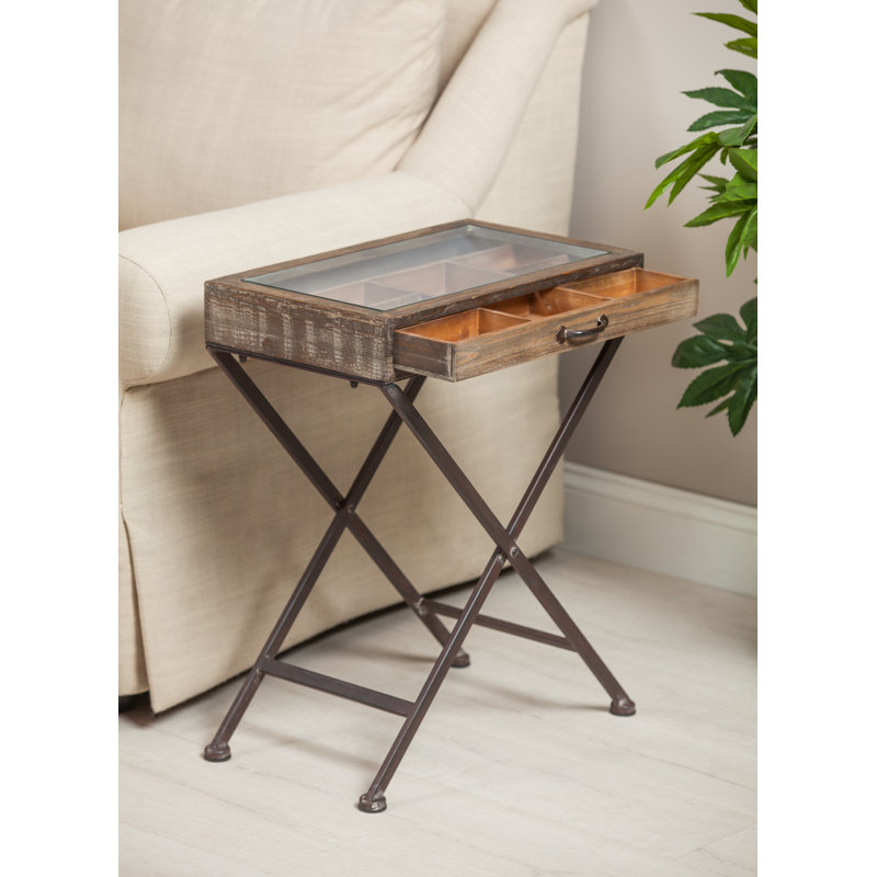 Table de bout avec rangement Circe