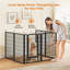 Panel Metal Exercise Pen With Door-124571612