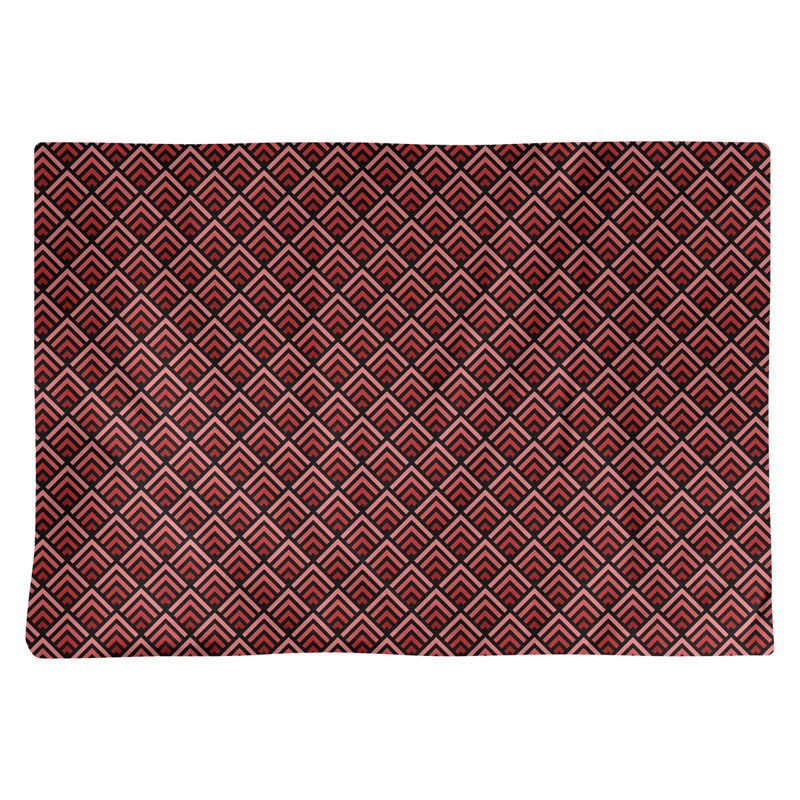 Récapitulatif en coton 18 po katelyn elizabeth classic dégradé, Noir / Rouge