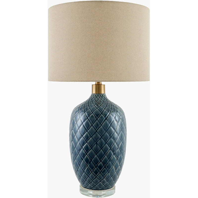 Delfora Table Lamp, Gray