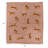 Cotton Knit Throw With Cheetahs
