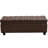 51" W Linen Upholstered Flip Top Storage Bench-613218270