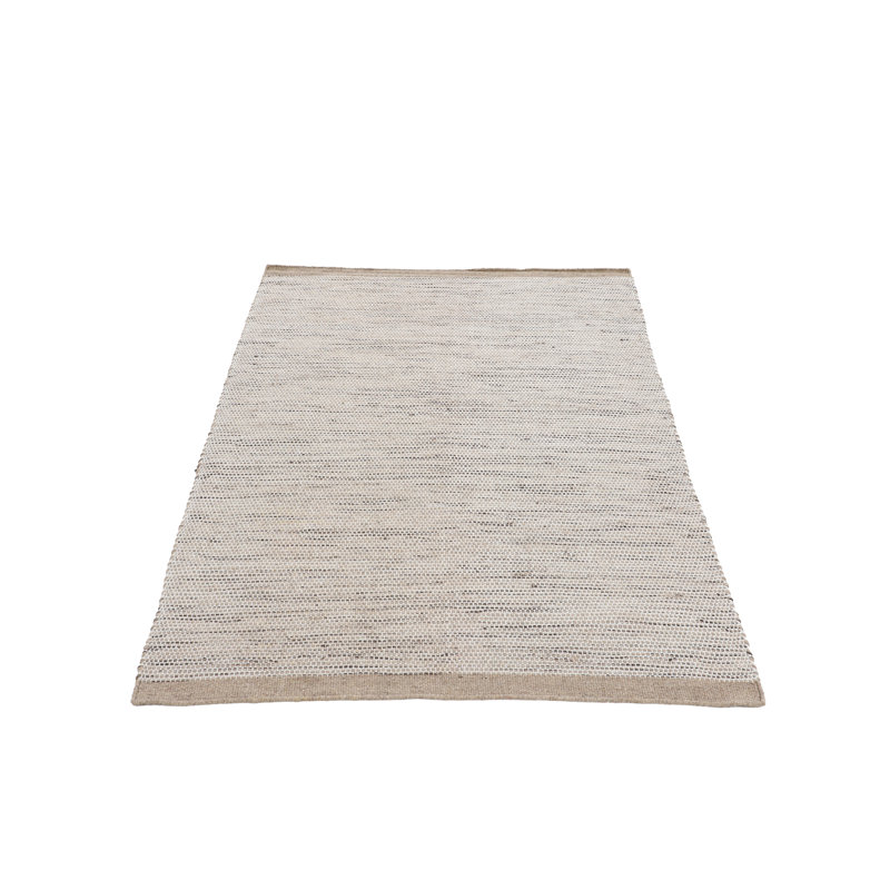 Mona Striped Wool Hand Woven Area Rug, Rectangle 120 x 170cm