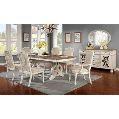Chaise d'appoint de style rustique 2 pièces