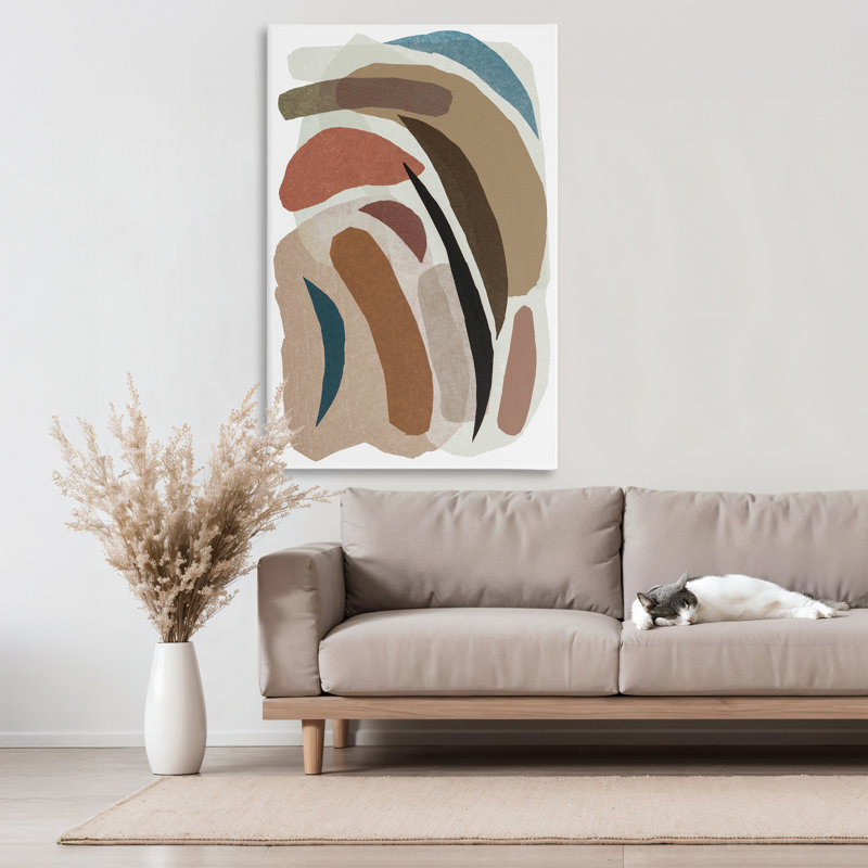 «Earthy Organic Collage», conception par Nikki Galapon, H 45 po x l 30 po