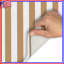 Beige Vertical Stripes Bath Mat-1985581419