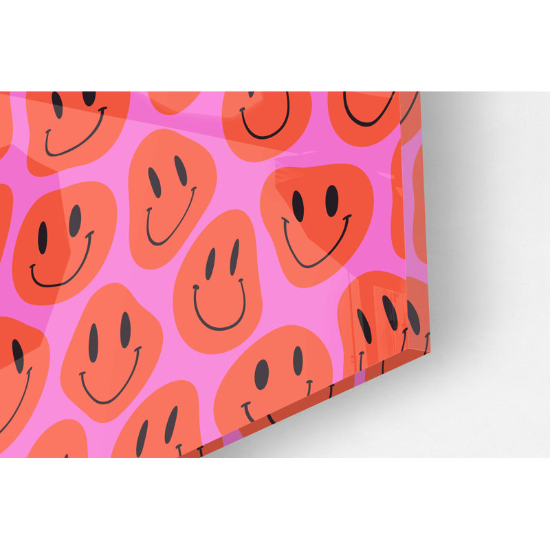 Ensemble de 3 décorations murales sourire