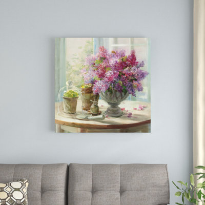 " Lilacs Still Life " Painting Print