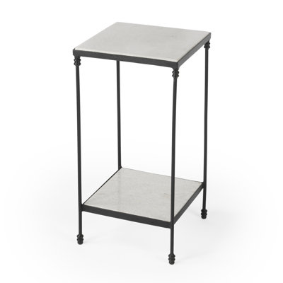 Square Outdoor Side Table , 12 " W 12 " D