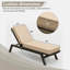 Coussin de chaise longue d'extérieur 2 pièces, 80 po x 26 po x 4 po-647617544-647617550-654445042