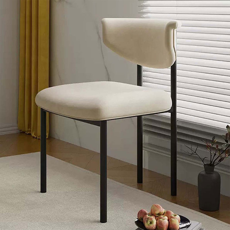 Ensemble de 2 chaises d'appoint Modern Beige