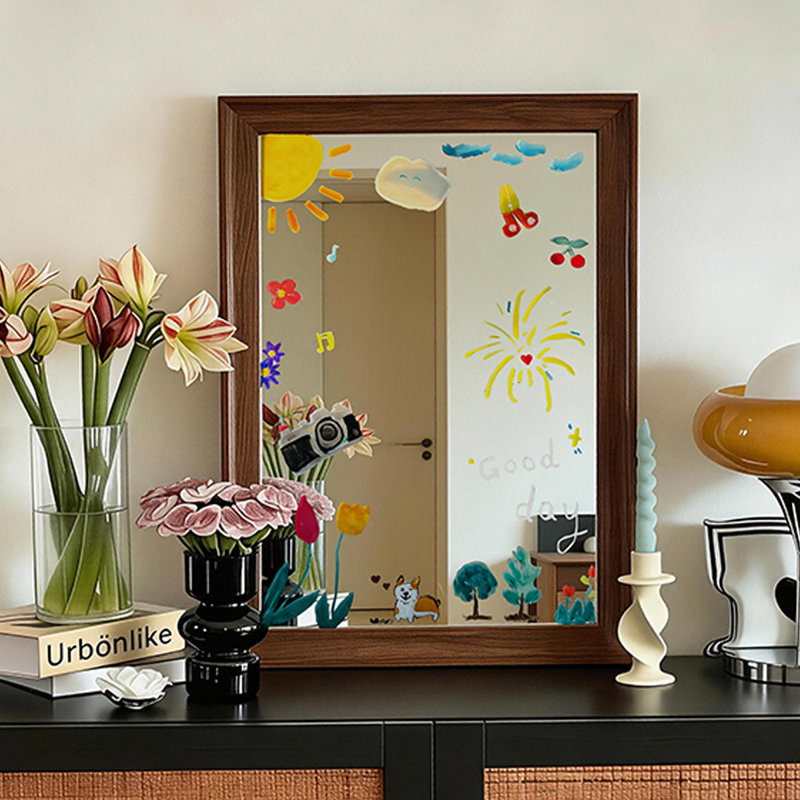 Miroir mural rectangulaire, 35.43" H x 23.62" W