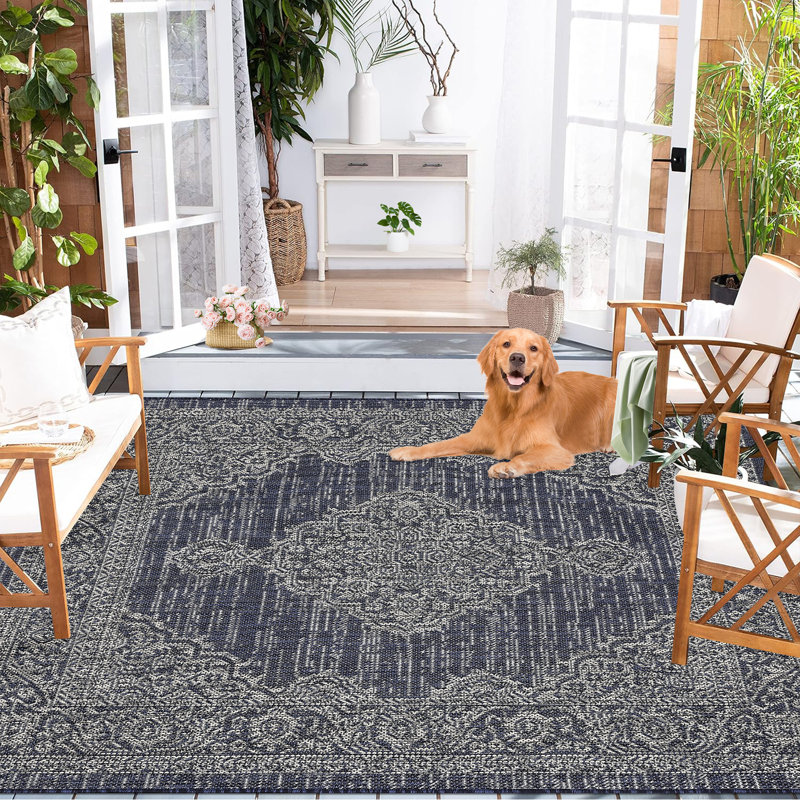 Tapis avec envers antidérapant Vazgen, Rectangle 7 pi 10 po x 10 pi 2 po
