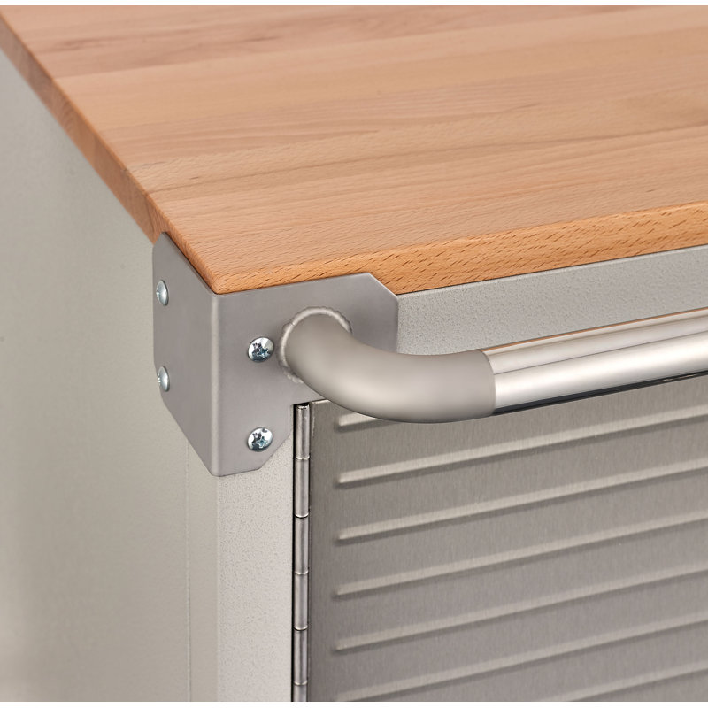 Milledgeville 28'' W 6 -Drawer Bottom Rollaway Chest with Wheels