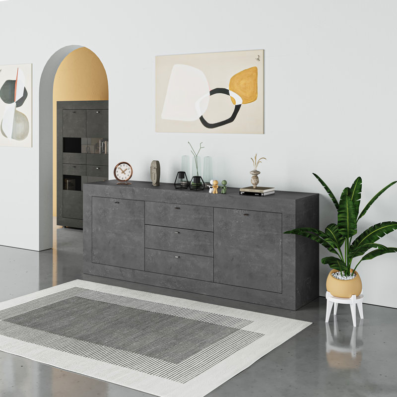 Johnar 210cm Sideboard