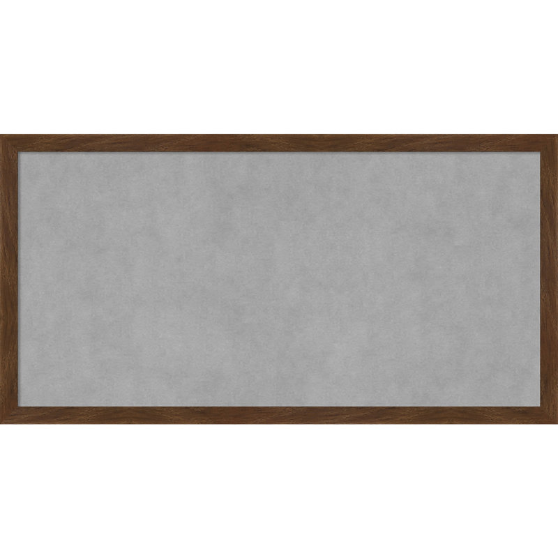 Tableau magnétique à cadre étroit Carlisle Brown, H 13 po x l 25 po