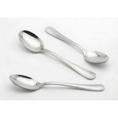 Cutlery Sets Stainless Steel 18/8 Catering Bead 12pc Set