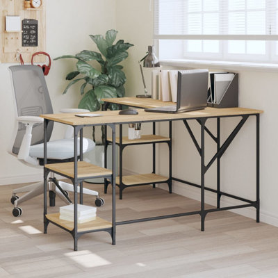 Aahad L-Shaped Writing Desk