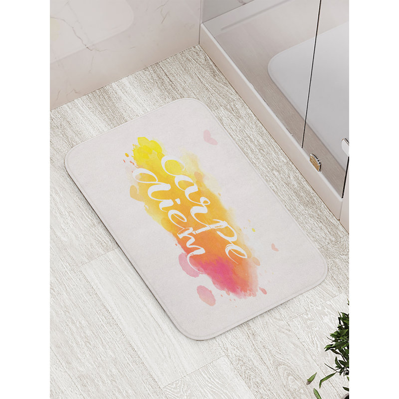 Tapis de bain Aadhya avec envers antidérapant