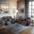 2 Pieces Leather Manual Reclining Living Room Set with Console-152881327