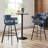 Kassy Swivel Full Back Linen Upholstered Metal Bar and Counter Stool-238596642-238596640