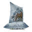 Housse et insert de coussin carré en polyester Springtime Horse Geosvani-1264789036