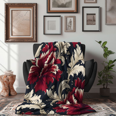 Red Tapestry - 1 Piece Blanket