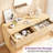 Modern 6-Drawer Storage Chest with Rounded Edges and Spacious Organized Drawers-498974845-491097395