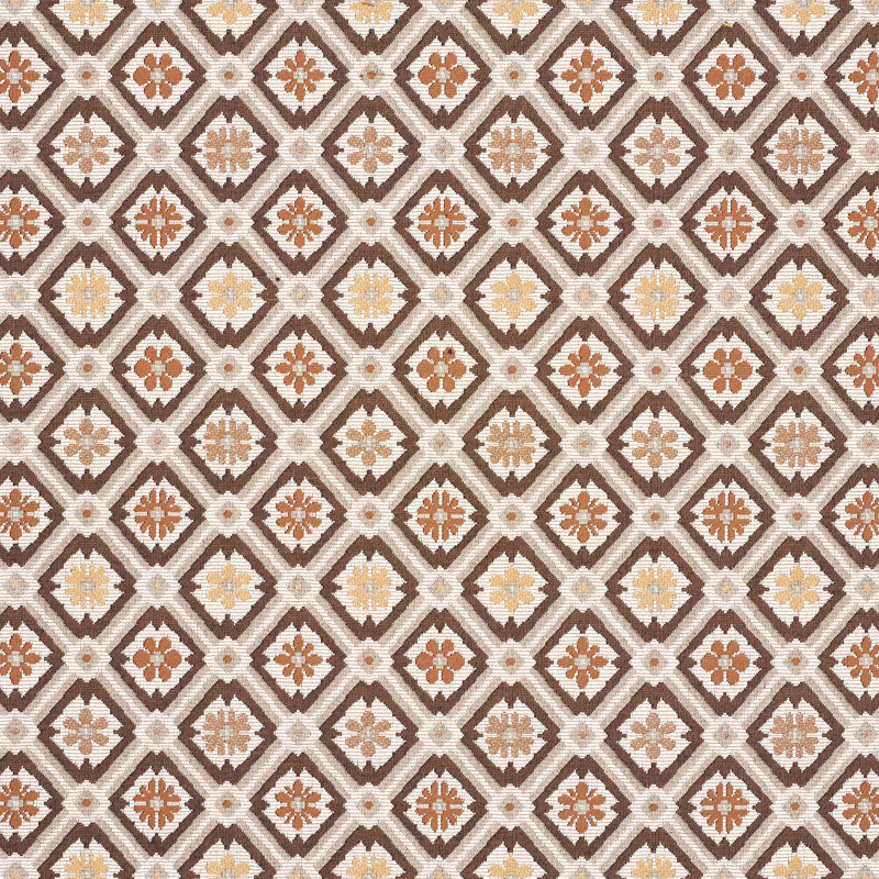 Tissu de tapisserie Savonnerie, Brun