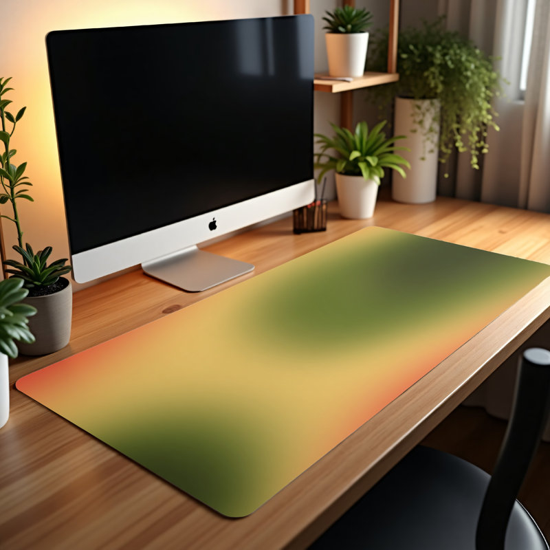 Polyester Desk Pad, 23.6x13.8