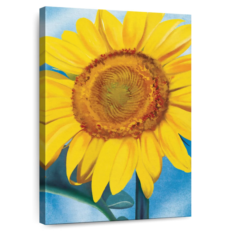 Harnek Yellow Sunflower, 12" H x 8" W
