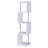 Rectangular 4-Shelf Bookcas