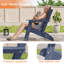 Chaise Adirondack d'extérieur toutes saisons avec porte-gobelet et conception ergonomique, chaise d'extérieur robuste pour terrasse-1635263870