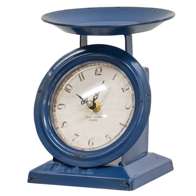 Analog Metal Electric Tabletop Clock