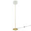 Lampe sur pied en verre et en métal Reprise par Modway-988606753