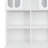 L-Shaped Computer Desk with Bookshelf , 76" Height Executive Desk with Hutch for Living Room and Office-1391573412