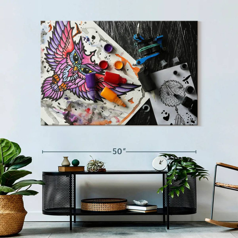Senne Ready To Tattoo, 34" H x 51" W
