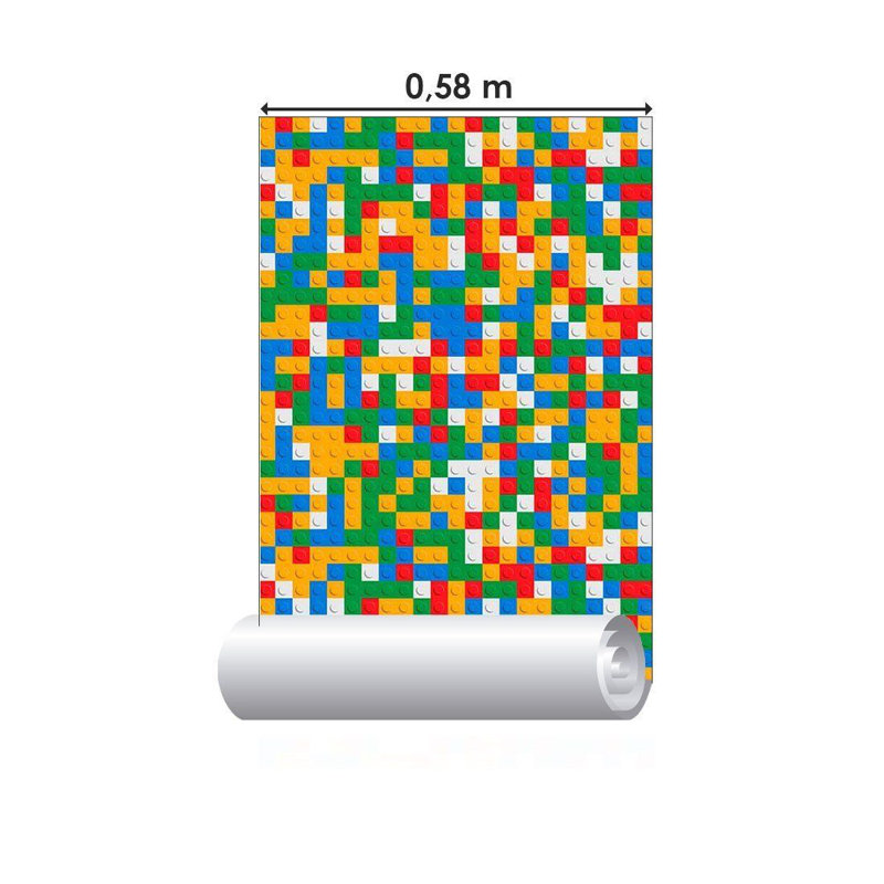 Rouleau de papier peint adhésif doux L 126 po x l 24 po Matin