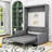 Artemiy Full Size Multi-Functional Murphy Bed with Sofa-756998401