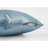 2‑Pack 18×18" Dusty Blue Satin‑Finish Square Throw Pillows, Hypoallergenic Modern Indoor Cushions