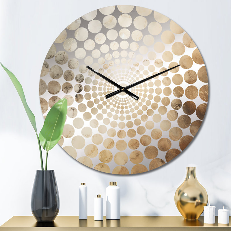 Adharv - Horloge murale ciel, Petit, Grey