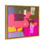 Oliver Gal California Echo II Abstract - Hand-Applied Glass Coat Framed Canvas Art-757784917-757784872