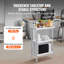 Table de préparation des aliments en acier inoxydable (table basse incluse)