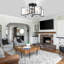 Ardito 2 - Light 41cm Unique/Statement Star Semi Flush Mount Light-899963115